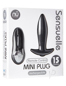 Sensuelle Remote Control Mini Plug Black