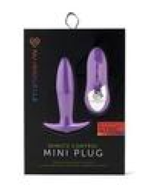 Sensuelle Remote Control Mini Plug Purp