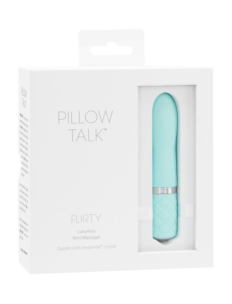 Pillow Talk Flirty Bullet Teal