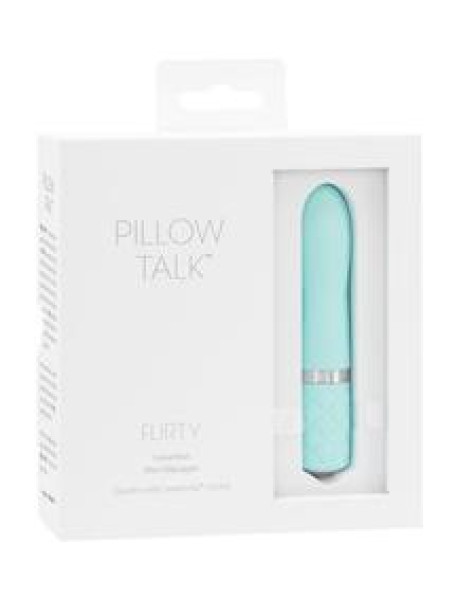 Pillow Talk Flirty Bullet Teal
