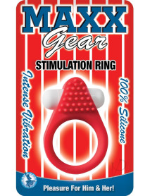 Maxx Gear Stimulation Ring-red