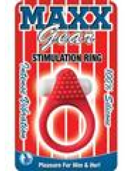Maxx Gear Stimulation Ring-red
