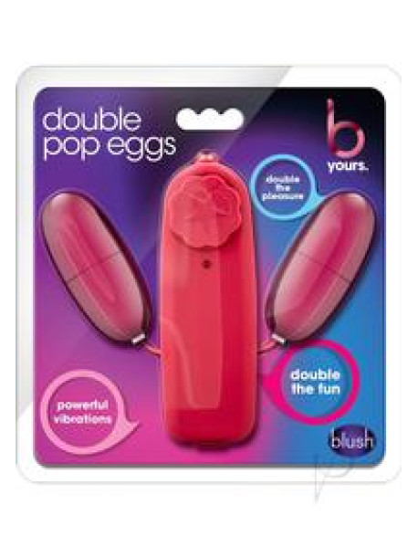 B Yours Double Pop Eggs Cerise