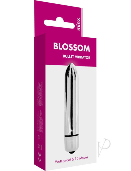 Myu Blossom 10 Mode Bullet Vibe Silver