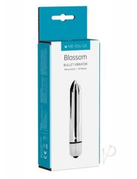 Myu Blossom 10 Mode Bullet Vibe Silver