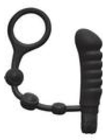 My Cockring W/ass Pleaser Black(spec)