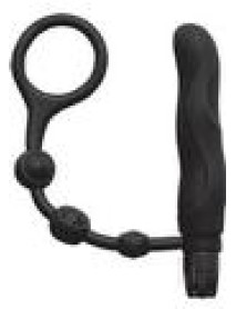 My Cockring With Ass Blaster Black