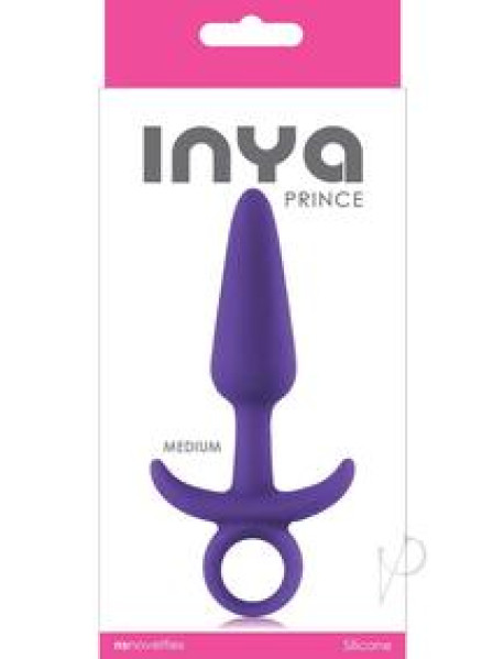 Inya Prince Medium Anal Plug Purple