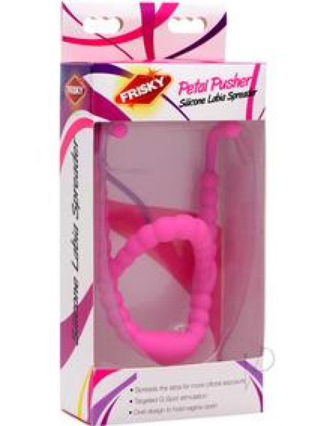 Frisky Petal Pusher Labia Spread Pink