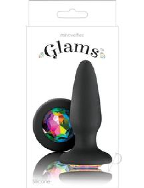 Glams Rainbow Gem Anal Plug