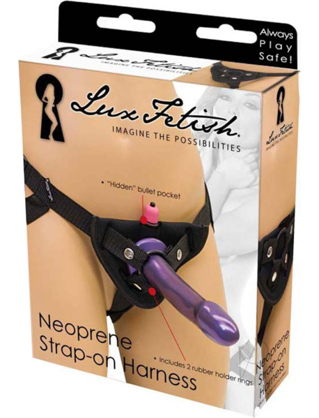 Lux F Strap On Harness Black