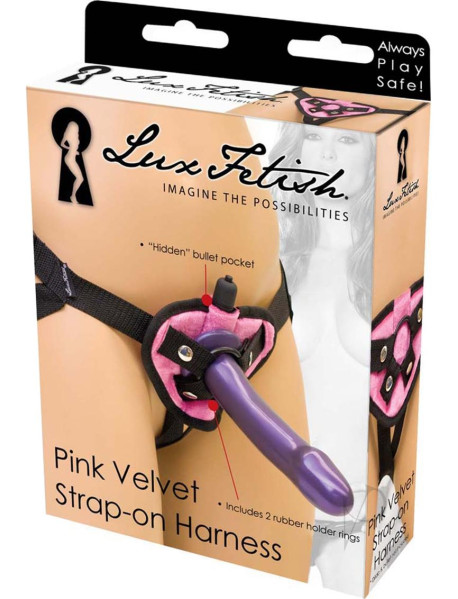 Lux F Strap On Harness Pink