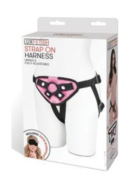 Lux F Strap On Harness Pink Lux F Strap On Harness Pink