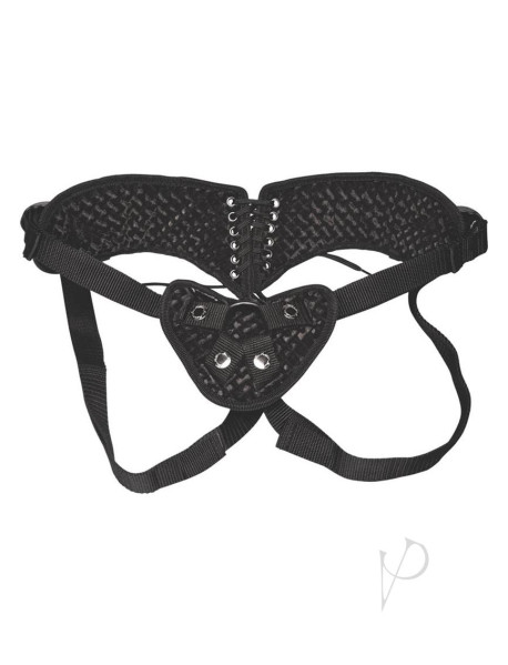 Lux F Diamond Velvet S/o Corset Black