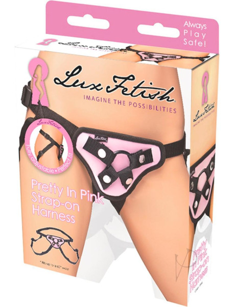 Lux F Pretty In Pink Strap On