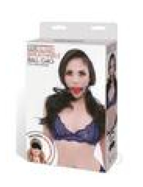 Lux F Breathable Ball Gag Red