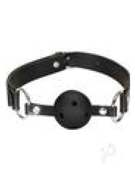 Lux F Breathable Ball Gag Black