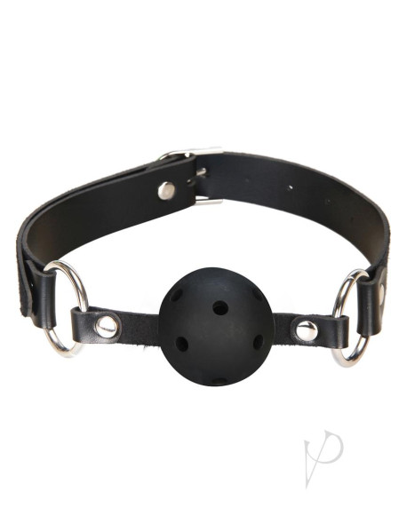 Lux F Breathable Ball Gag Black