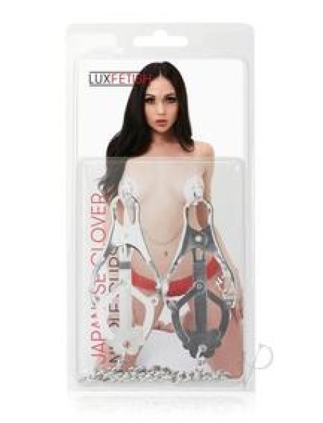 Lux F Japanese Clover Nipple Clamps