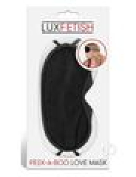 Lux F Peek A Boo Love Mask Black