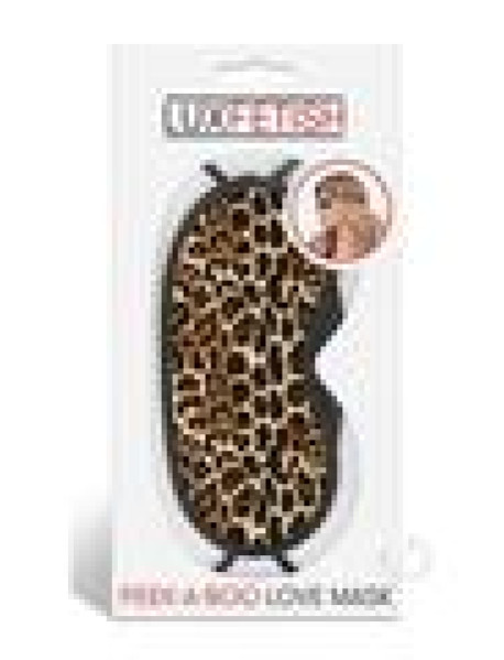 Lux F Peek A Boo Love Mask Leopard