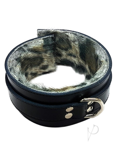 Rouge Fur Collar Leopard