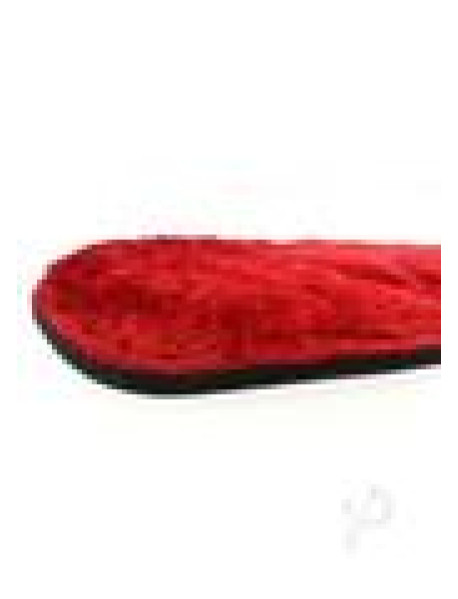 Rouge Paddle W/fur Red/blk