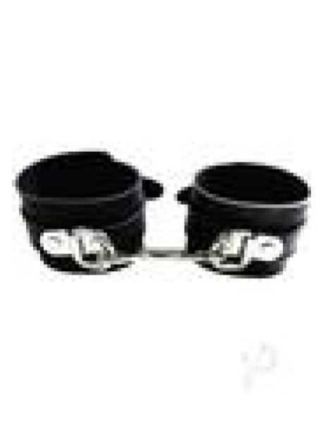 Rouge Rubber Ankle Cuffs Black