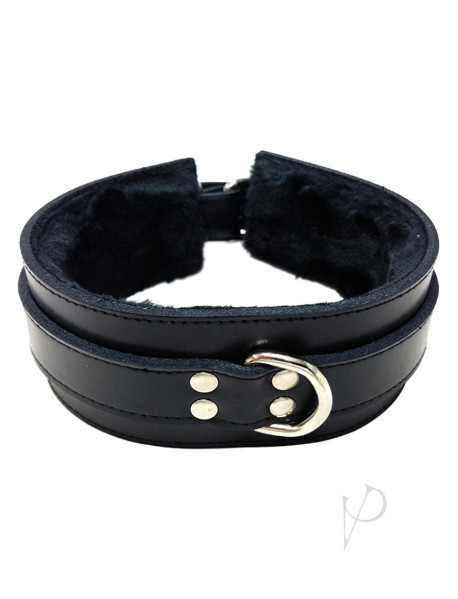 Rouge Fur Collar Black