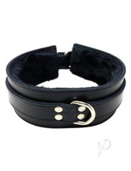 Rouge Fur Collar Black