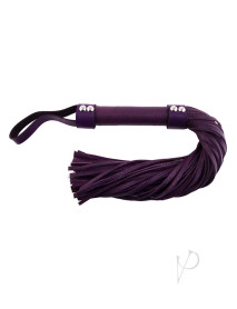 Rouge Short Leather Flogger Pur