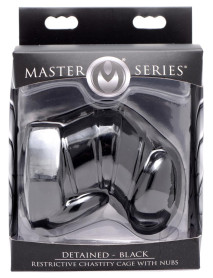 Ms Detained Restrictive Chastity Cage Bl