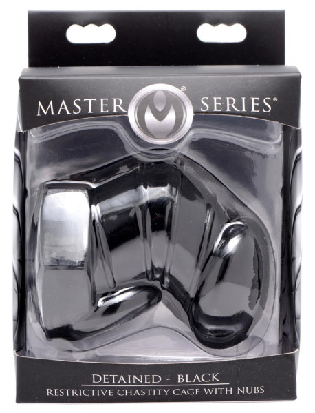 Ms Detained Restrictive Chastity Cage Bl