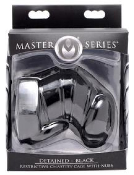 Ms Detained Restrictive Chastity Cage Bl
