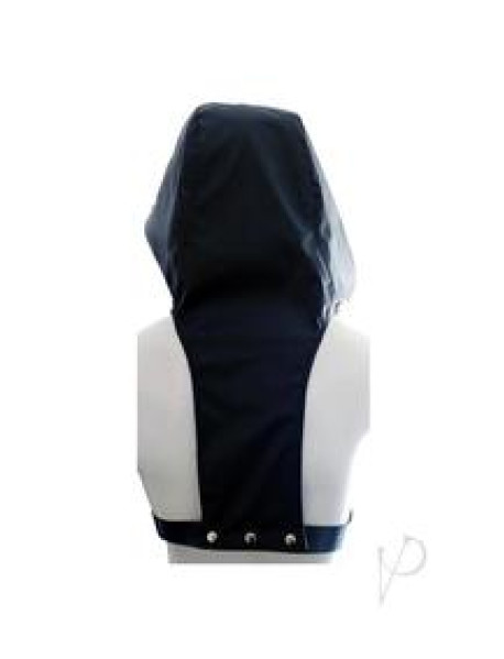 Rouge Harness Hoodi Faux Leather Hood