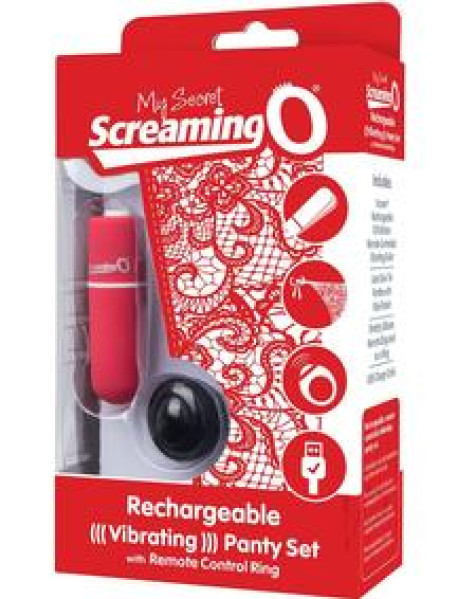 My Secret Remote C Panty Rechr Red-indv My Secret Remote C Panty Rechr Red-indv