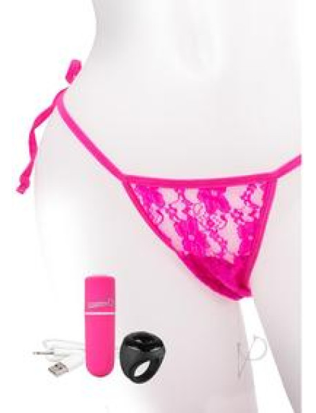 My Secret Remote C Panty Rechr Pnk-indiv
