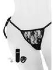 My Secret Remote C Panty Rechr Blk-indv