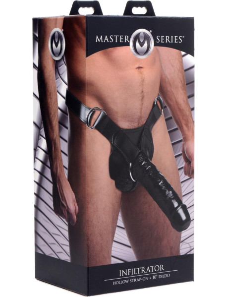 Ms Infiltrator Hollow Strap On 10