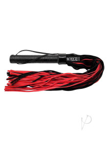 Rouge Suede Flogger Black/red