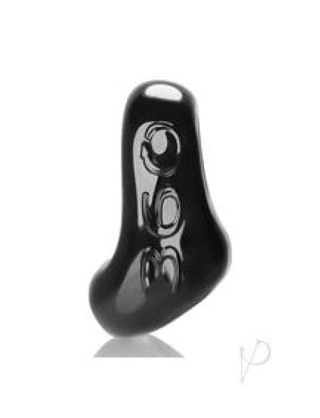 360 Cockring And Ballsling Black