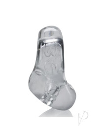 360 Cockring And Ballsling Clear