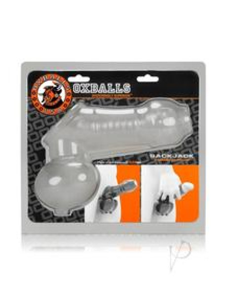 Sackjack Wearable Jackoff Sheath Clear