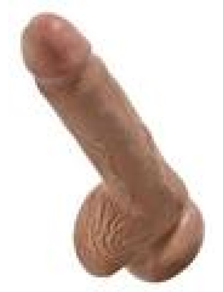 Kc 7 Cock W/balls Tan Kc 7 Cock W/balls Tan