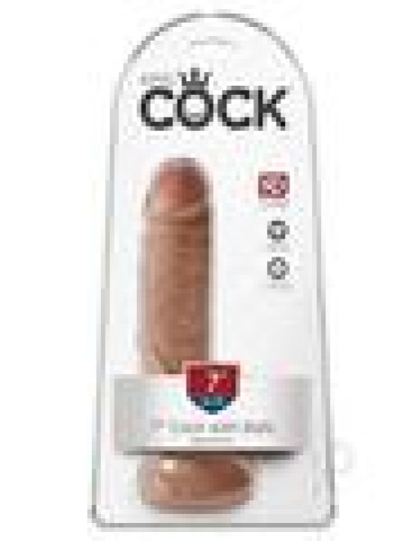 Kc 7 Cock W/balls Tan Kc 7 Cock W/balls Tan