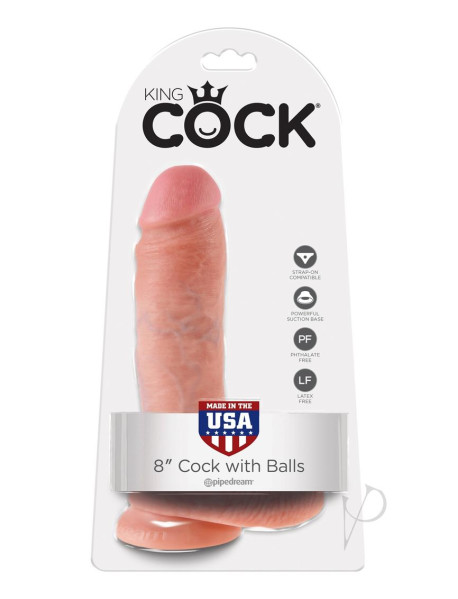 Kc 8 Cock W/balls Tan