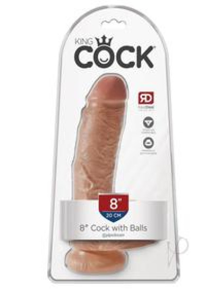 Kc 8 Cock W/balls Tan