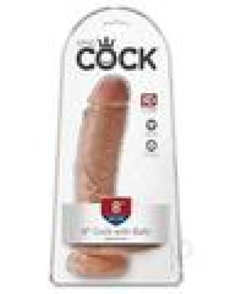 Kc 8 Cock W/balls Tan