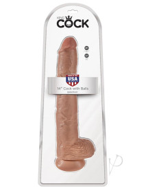 Kc 14 Cock W/balls Tan