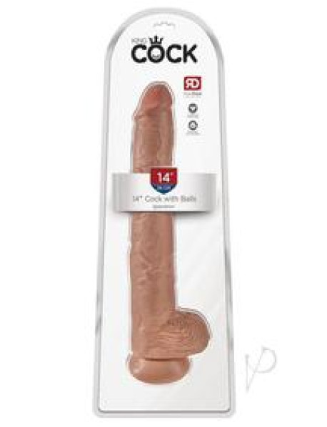 Kc 14 Cock W/balls Tan Kc 14 Cock W/balls Tan